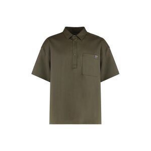 DARKPARK Men's Oversized Pocket Polo Shirt Men GREEN T-Shirts